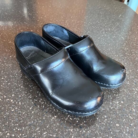 Dansko Professional Nurse Clog Work Shoes Black EUR 39 US 8.5-9 mule slide shoe - Picture 7 of 10